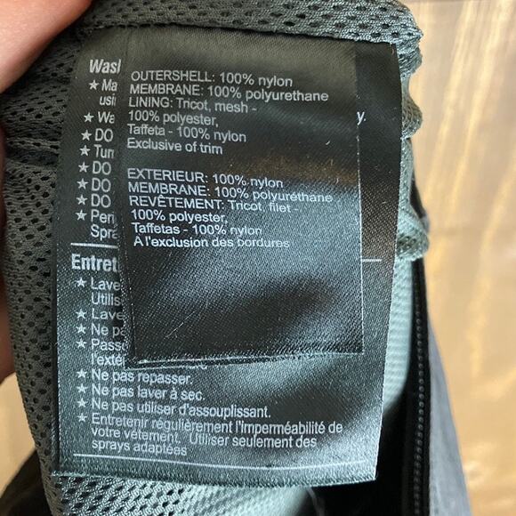 Burton Mens Snow Pants Black Dry Ride Lined Ski Cargo 100% Nylon Small - Picture 5 of 11